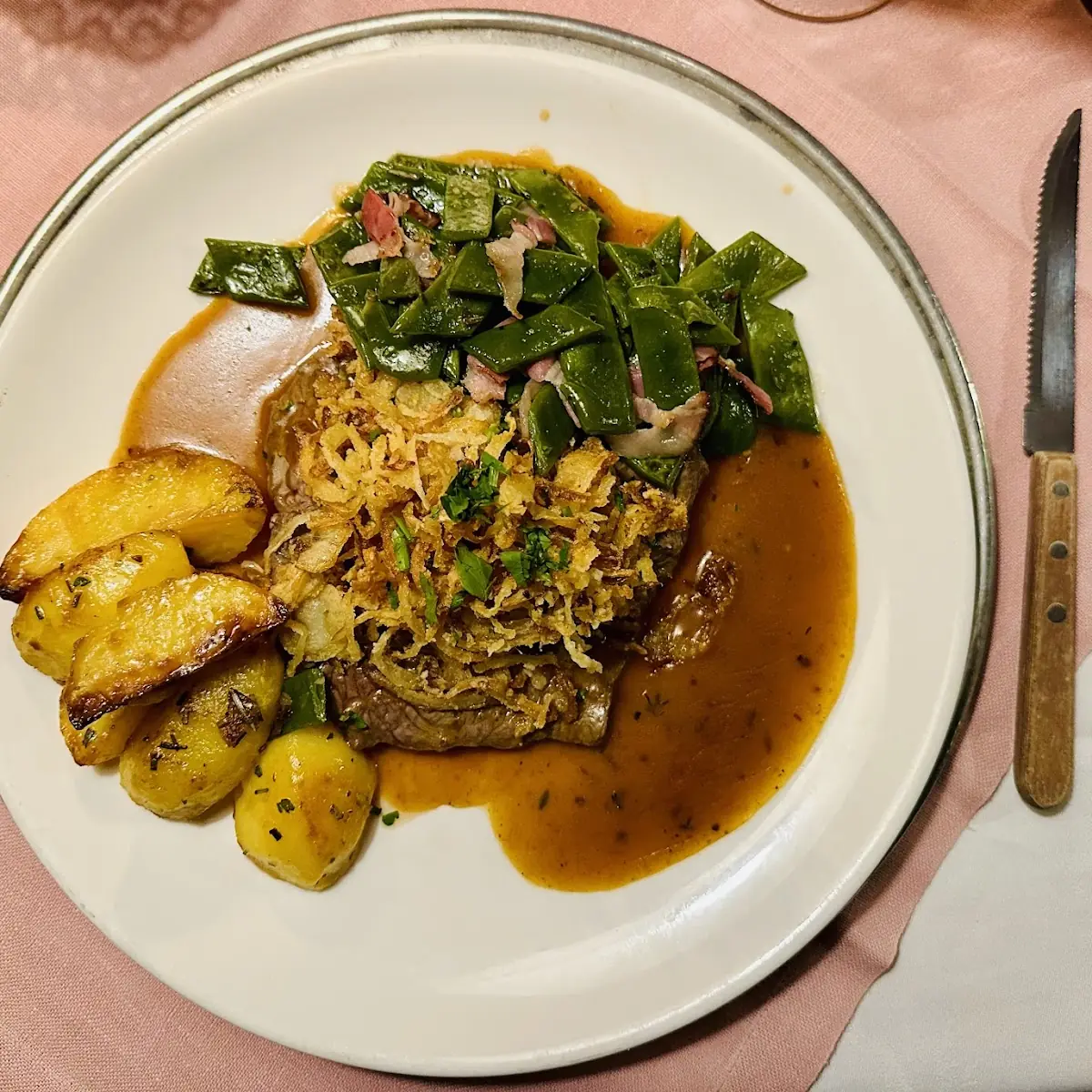 Zwiebelrostbraten