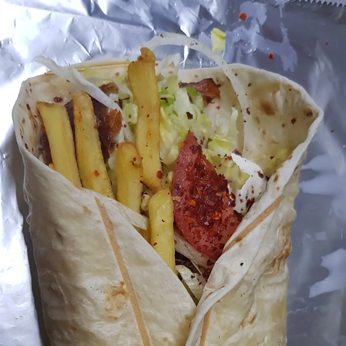 Dürüm Mit Pommes