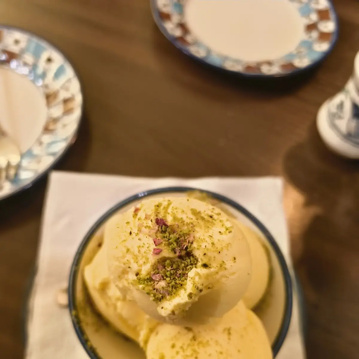 Saffron Ice Cream
