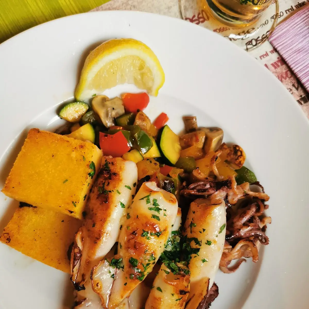 Gegrillte Calamari