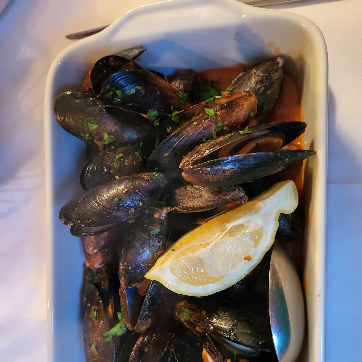 Muscheln In Weißweinsoße