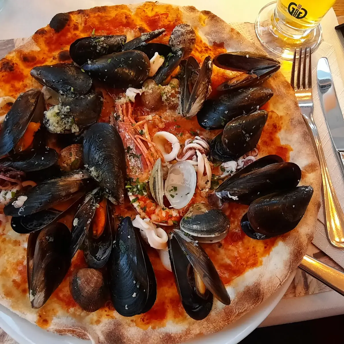 Pizza Frutti Di Mare