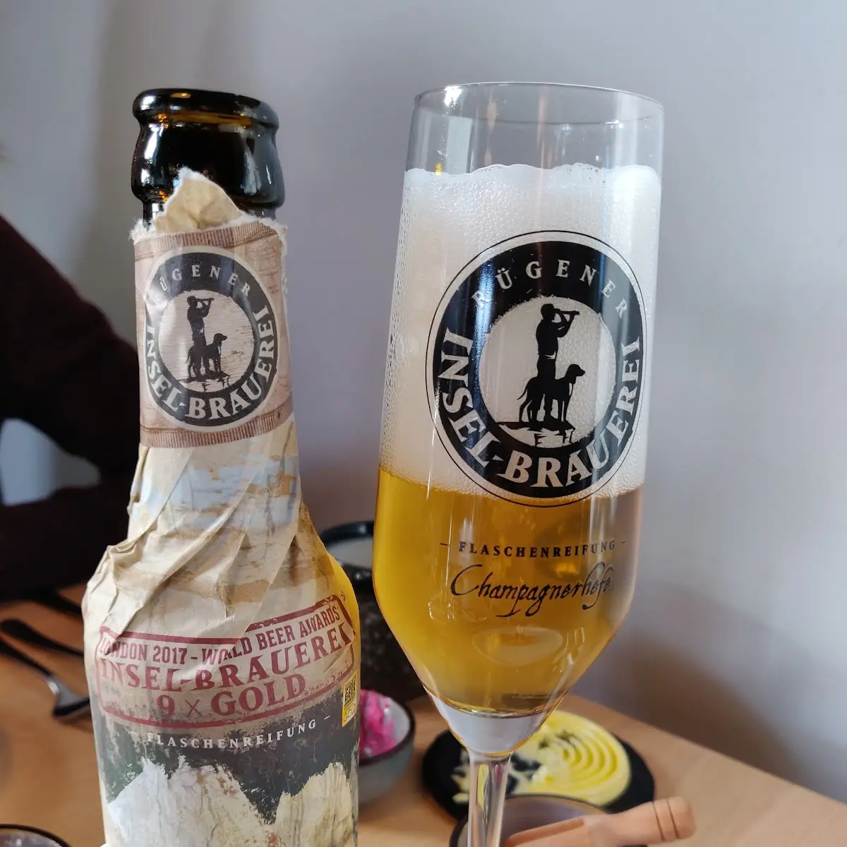 Champagne Bier