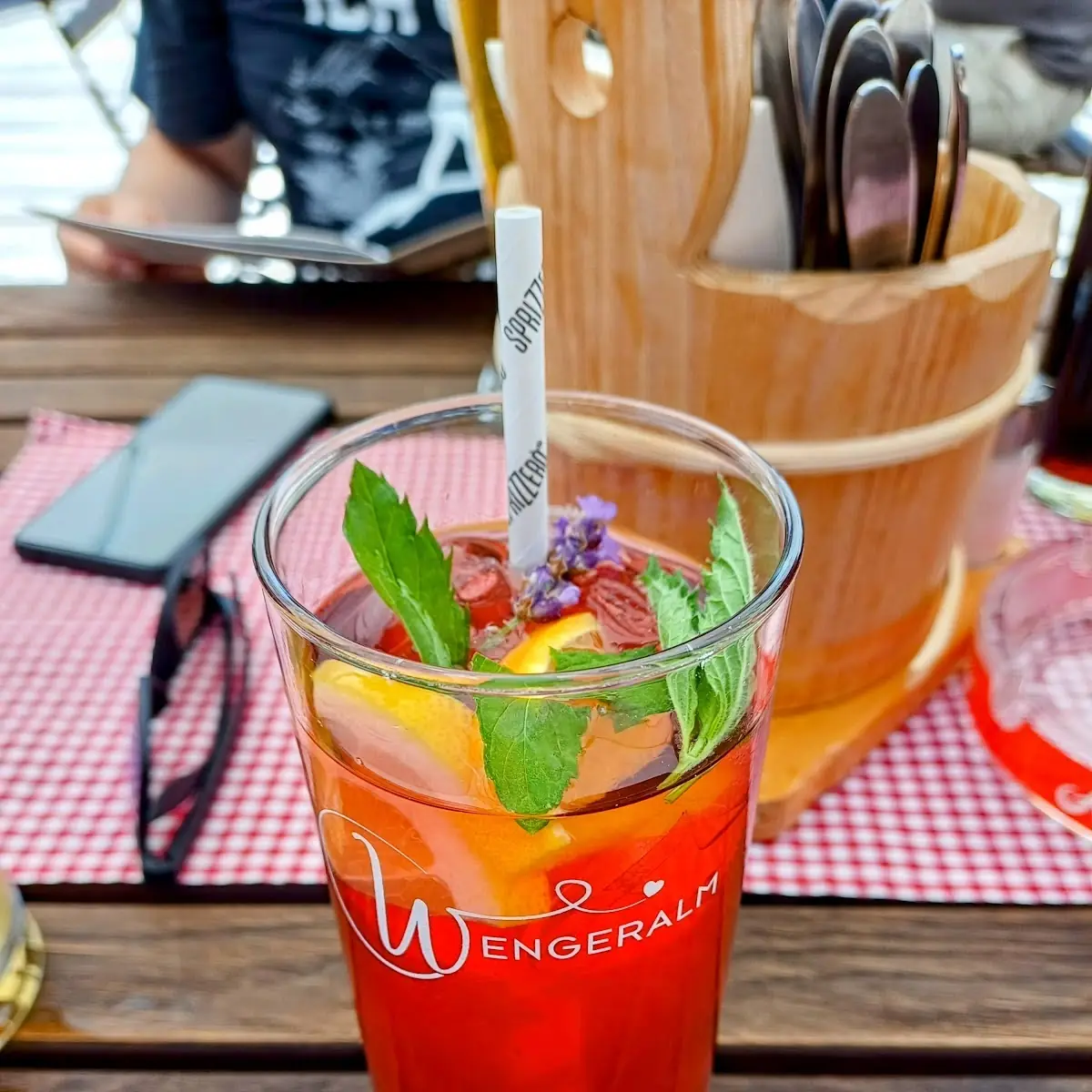 Kräutereistee