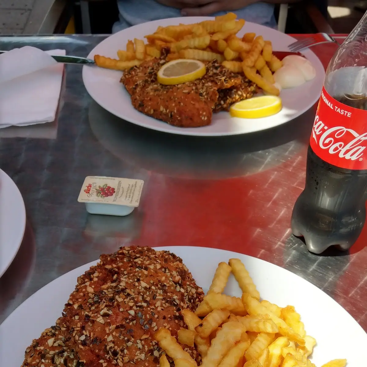 Surschnitzel Mit Kürbiskernpanier