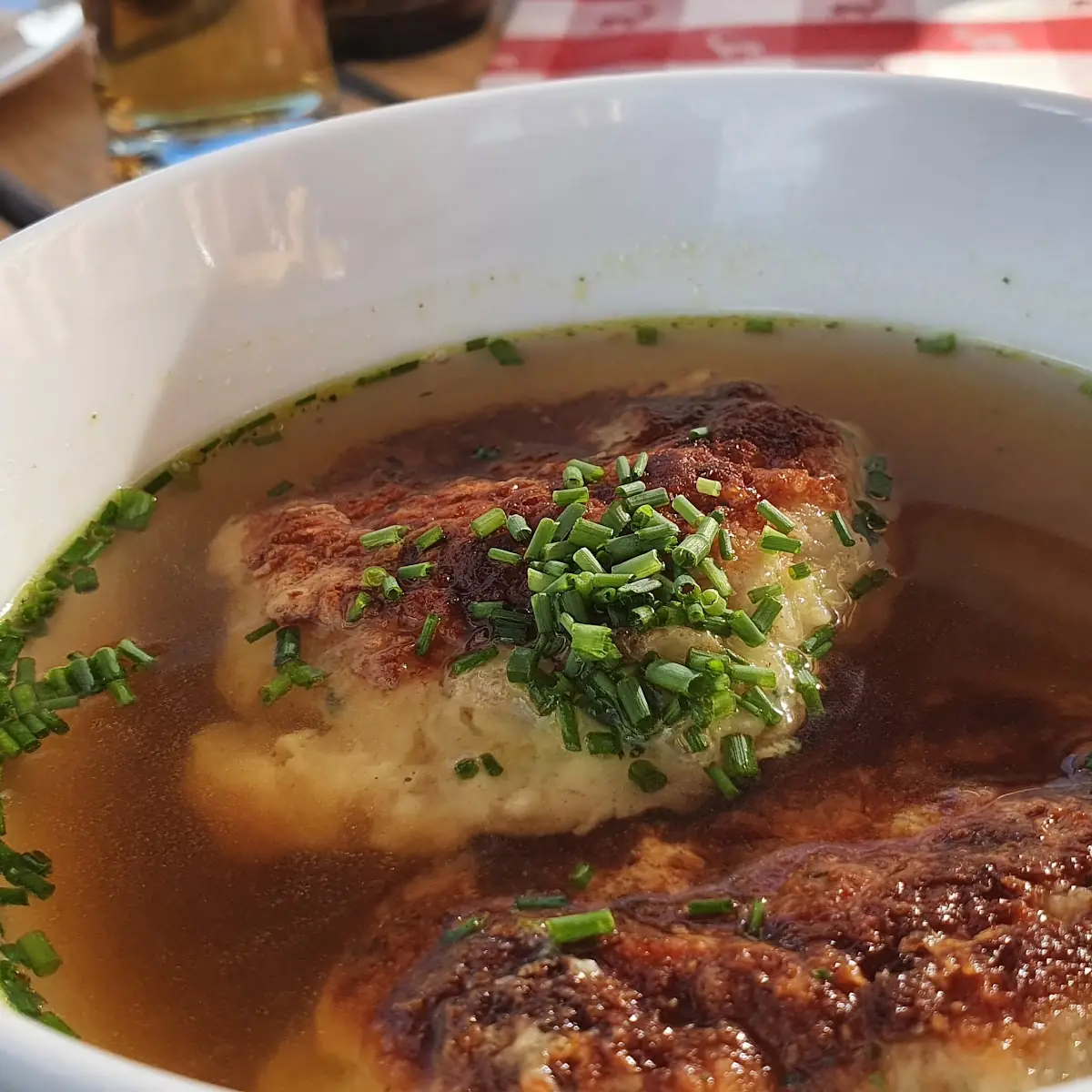 Kaspressknödelsuppe