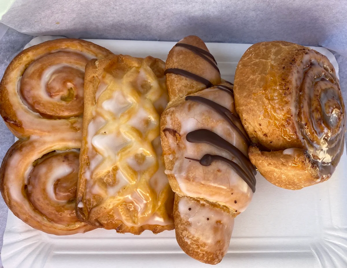 Nussschnecke Schokocroissant