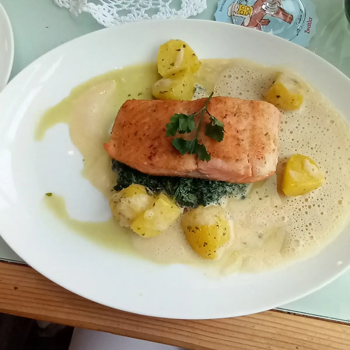Lachsfilet