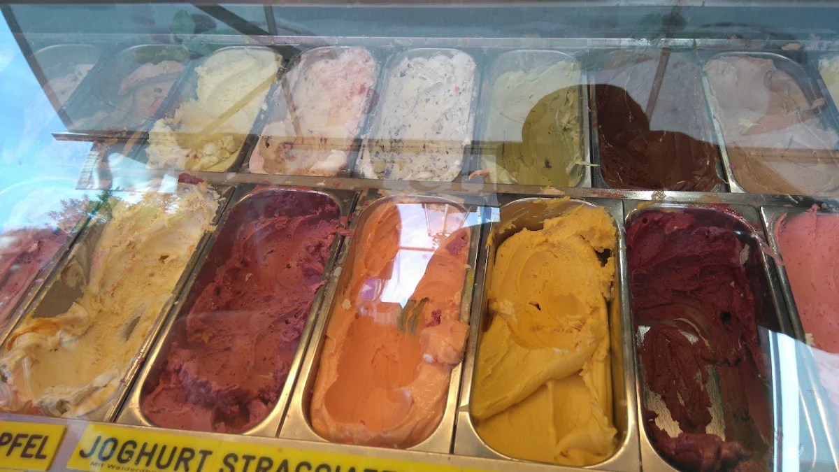 Verschiedene Eissorten