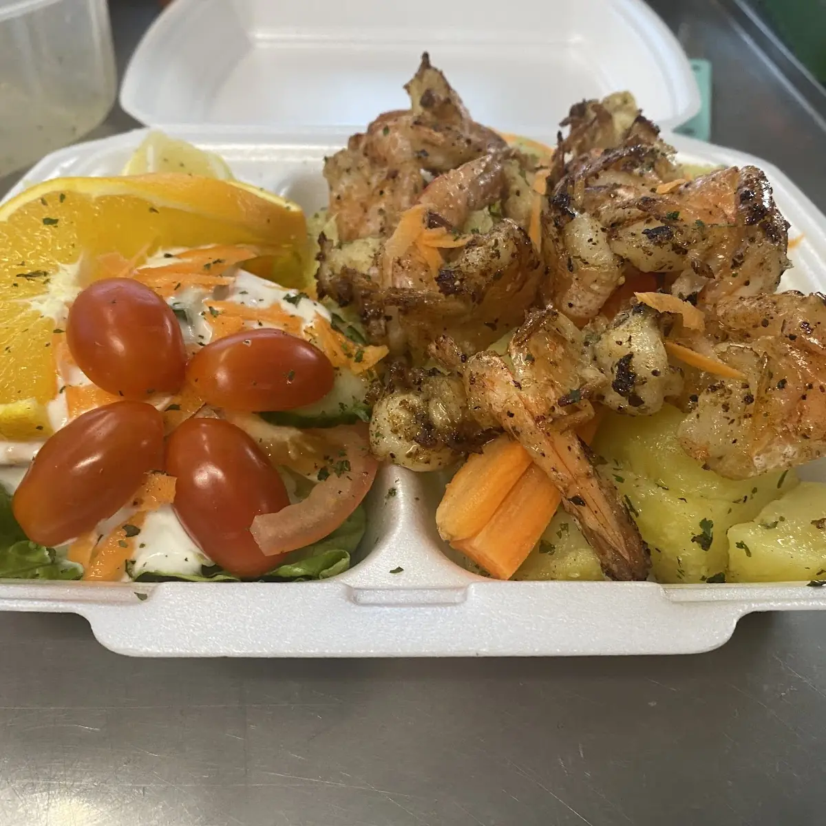 Garnelen Gegrillt