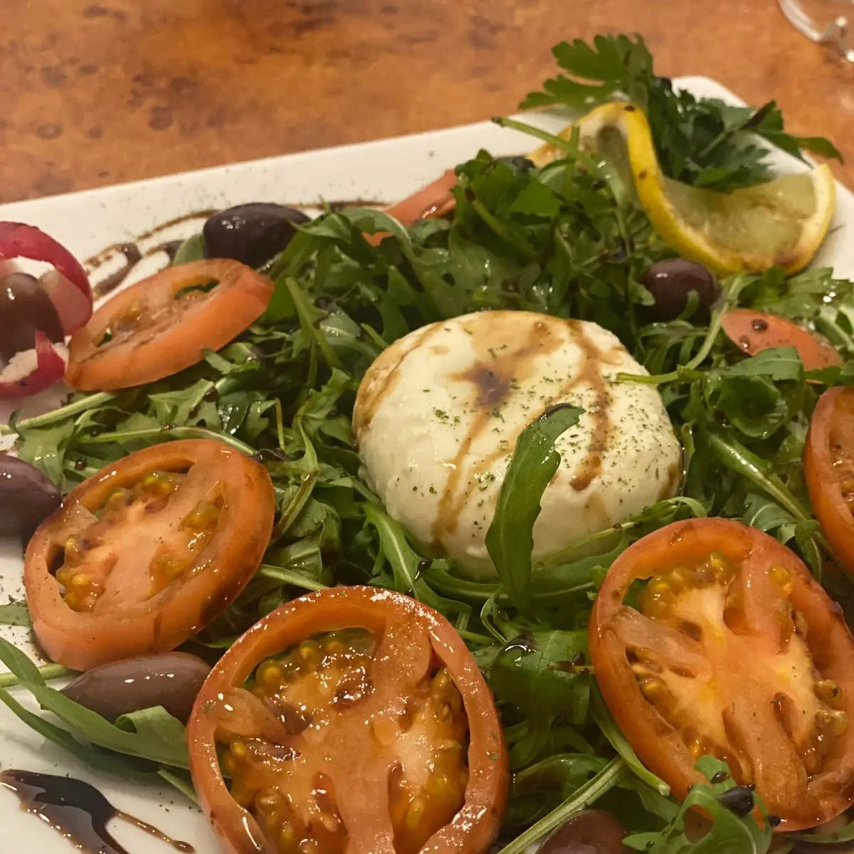Mozzarella Teller