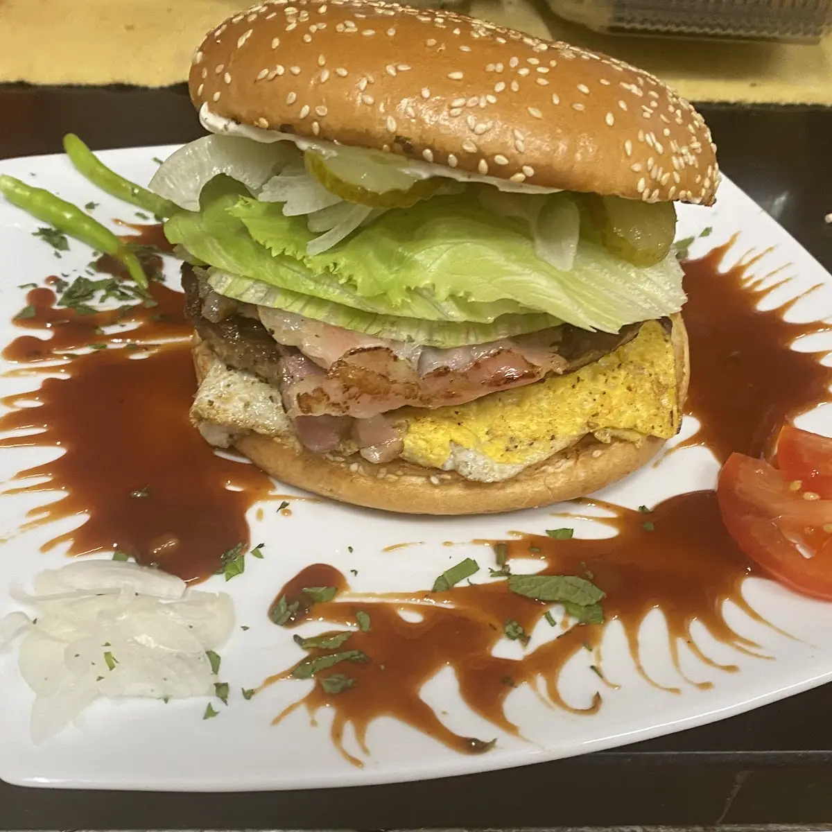 Rindfleisch Burger