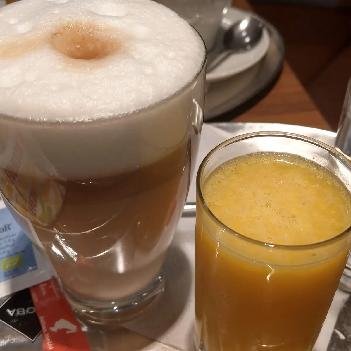 Kaffee Latte Macchiato
