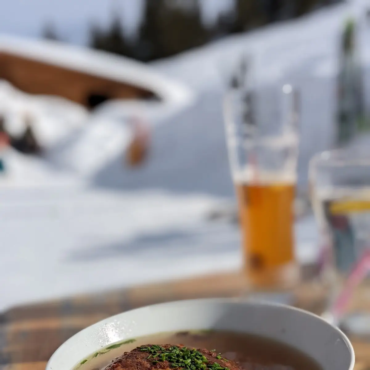 Kaspressknödelsuppe