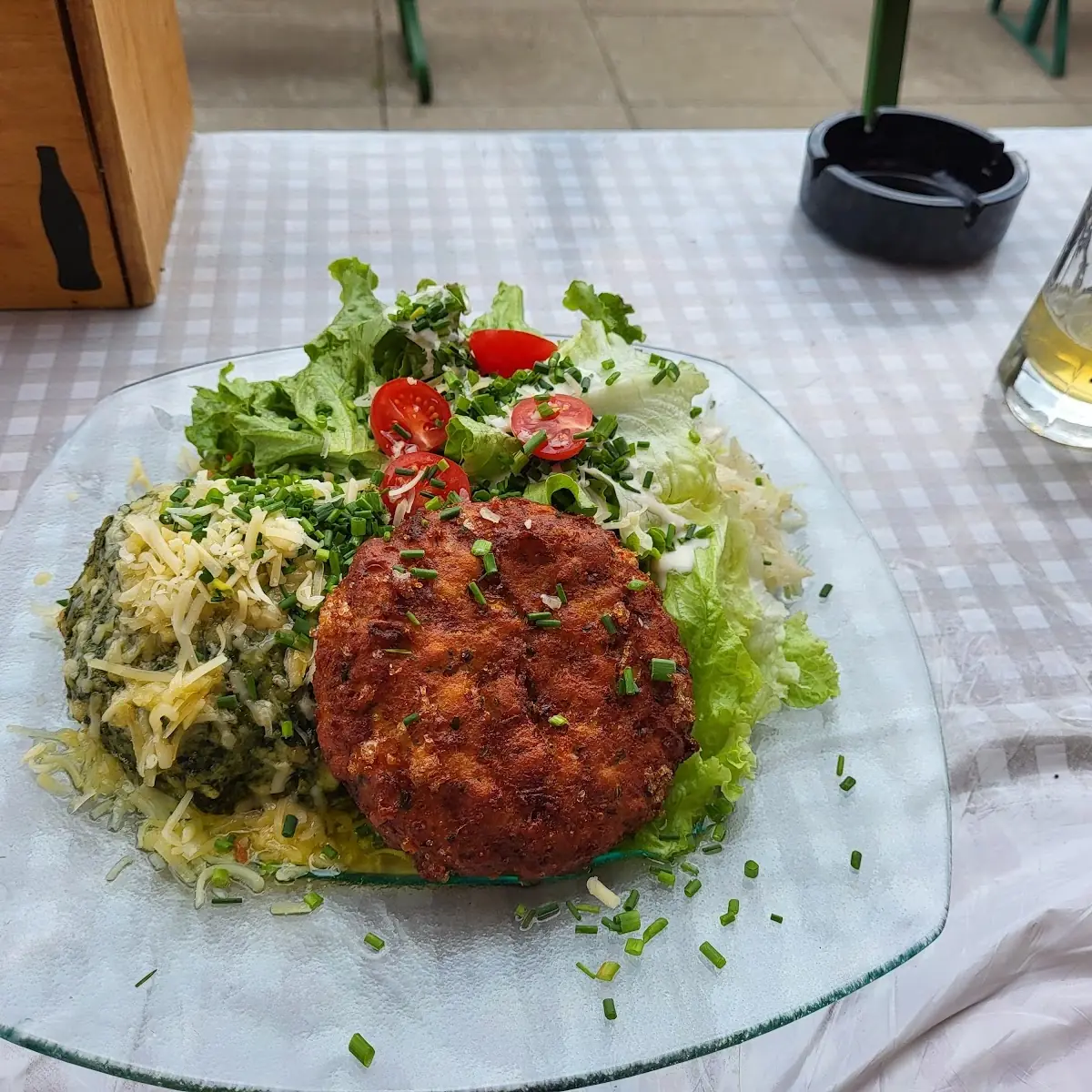 Knödel Mit Salat
