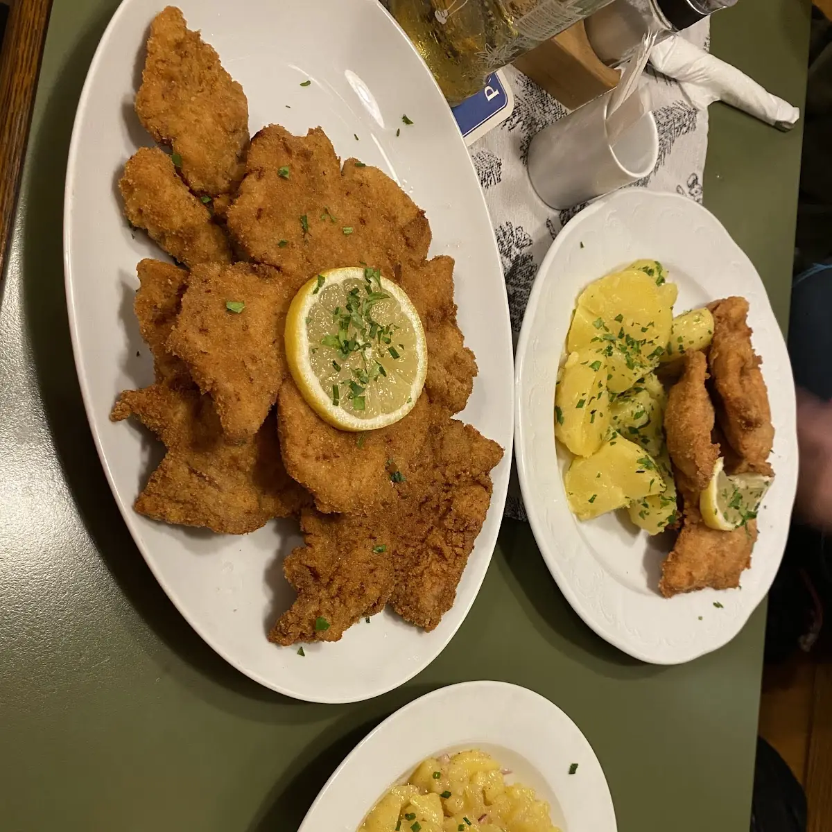 Wiener Schnitzel With Potato Salat