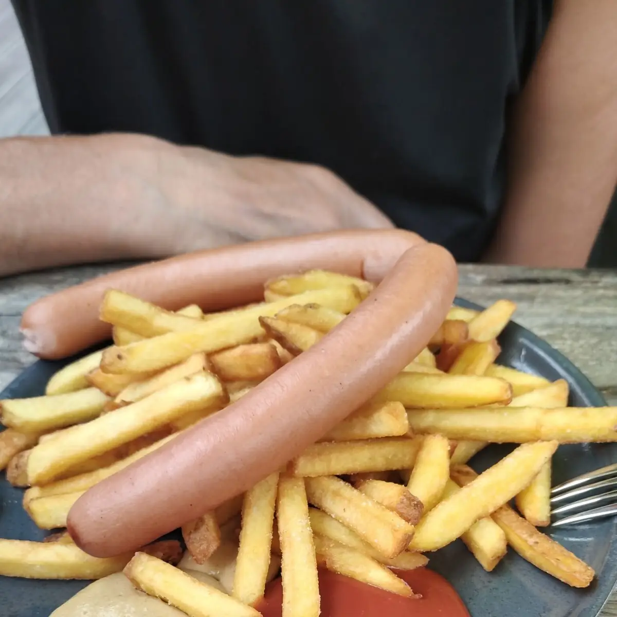 Frankfurter Mit Pommes