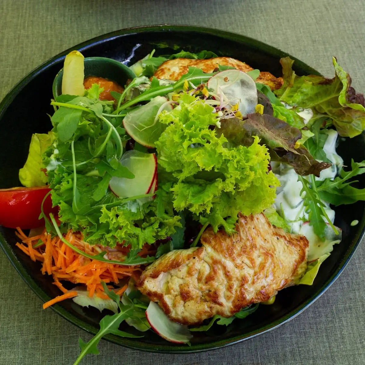 Salatschüssel Tex-Mex