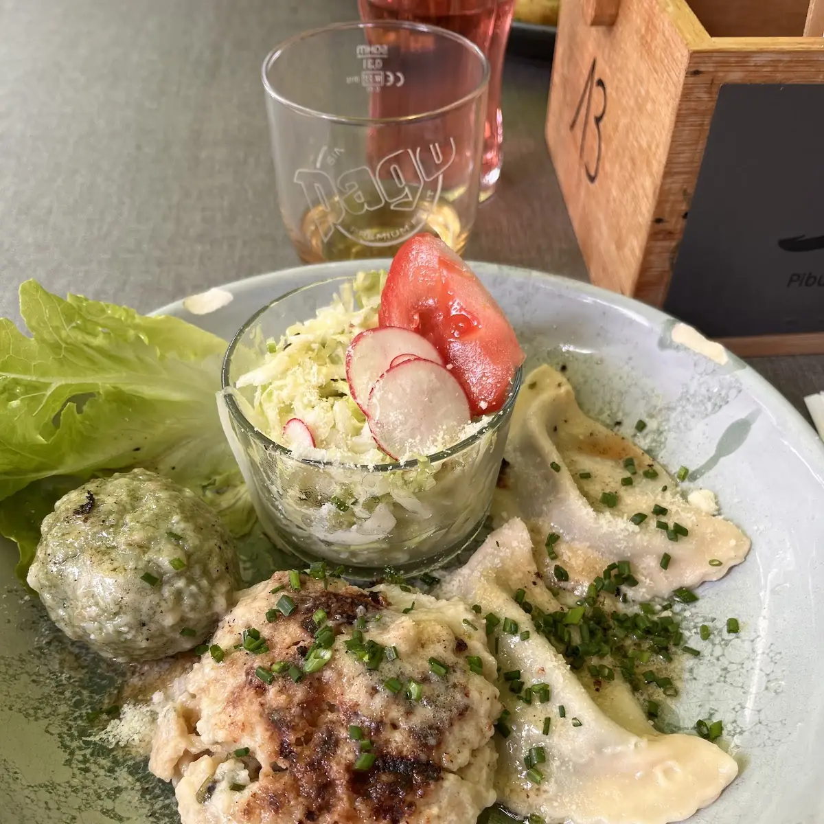 Schlutzkrapfen Mit Krautsalat
