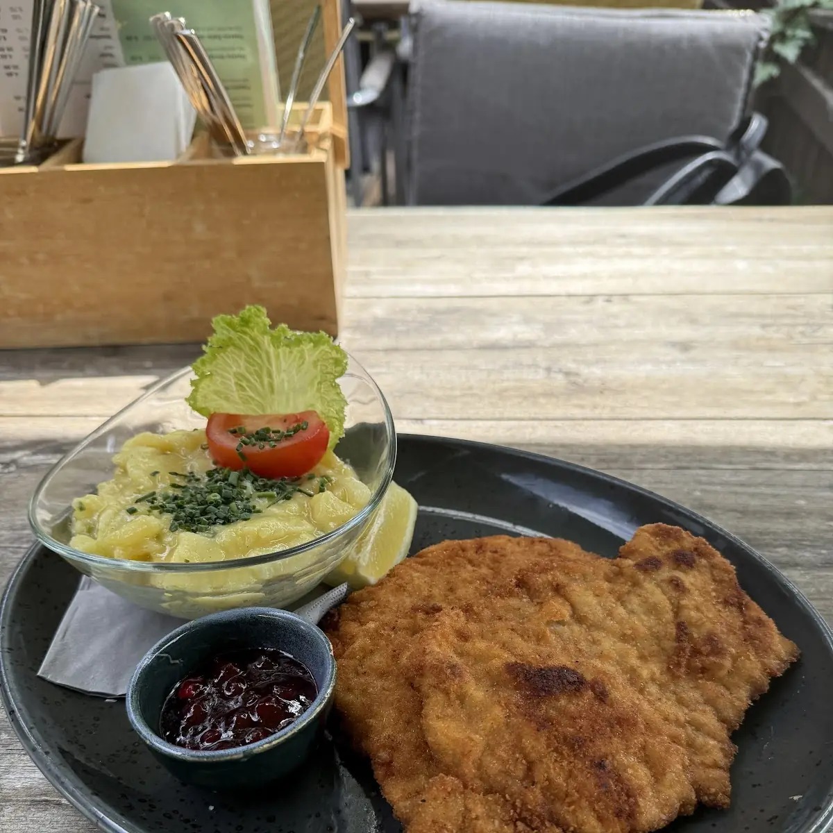 Wienerschnitzel Mit Kartoffelsalat