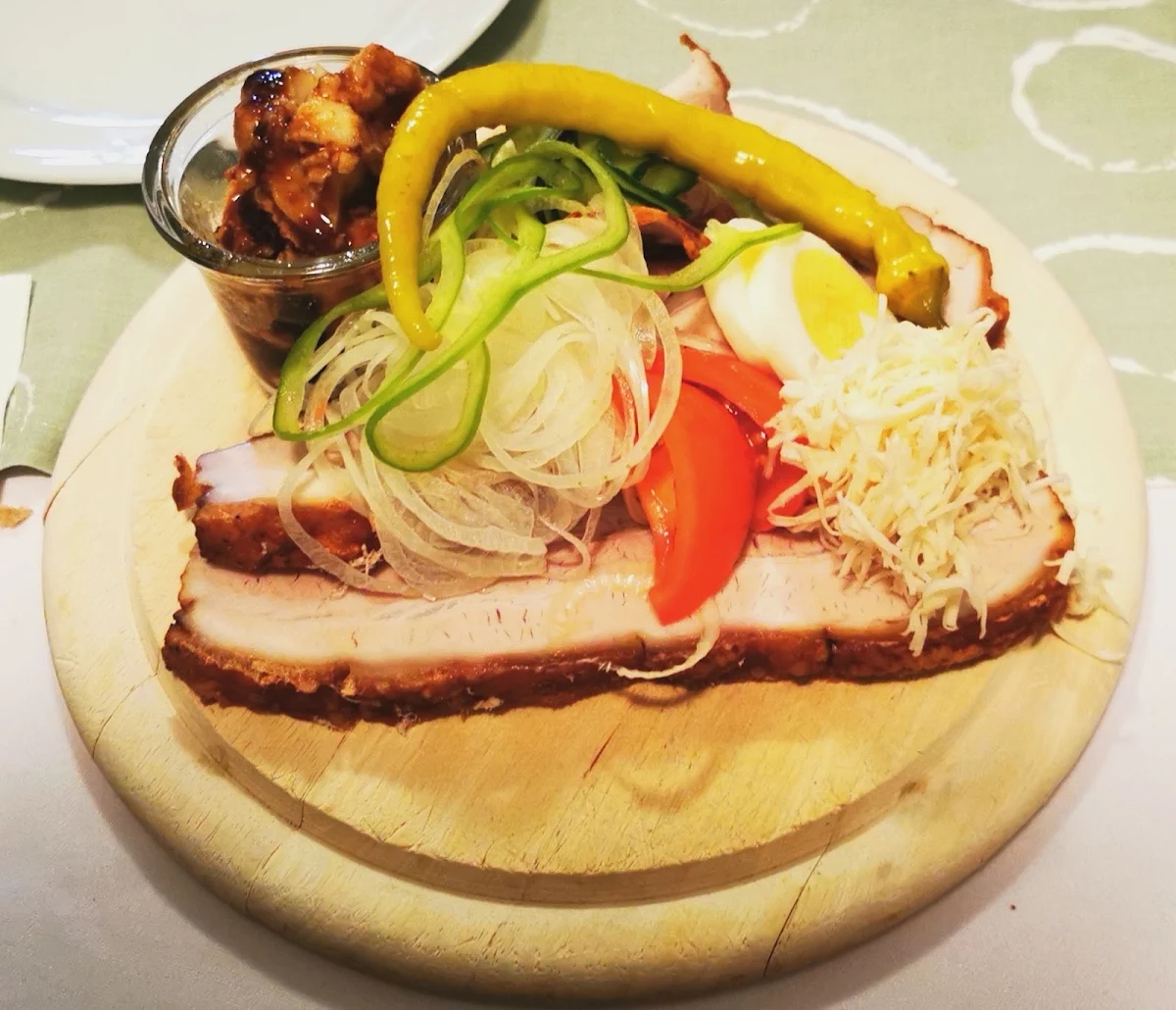 Schweinsbrüstel Im Ganzen