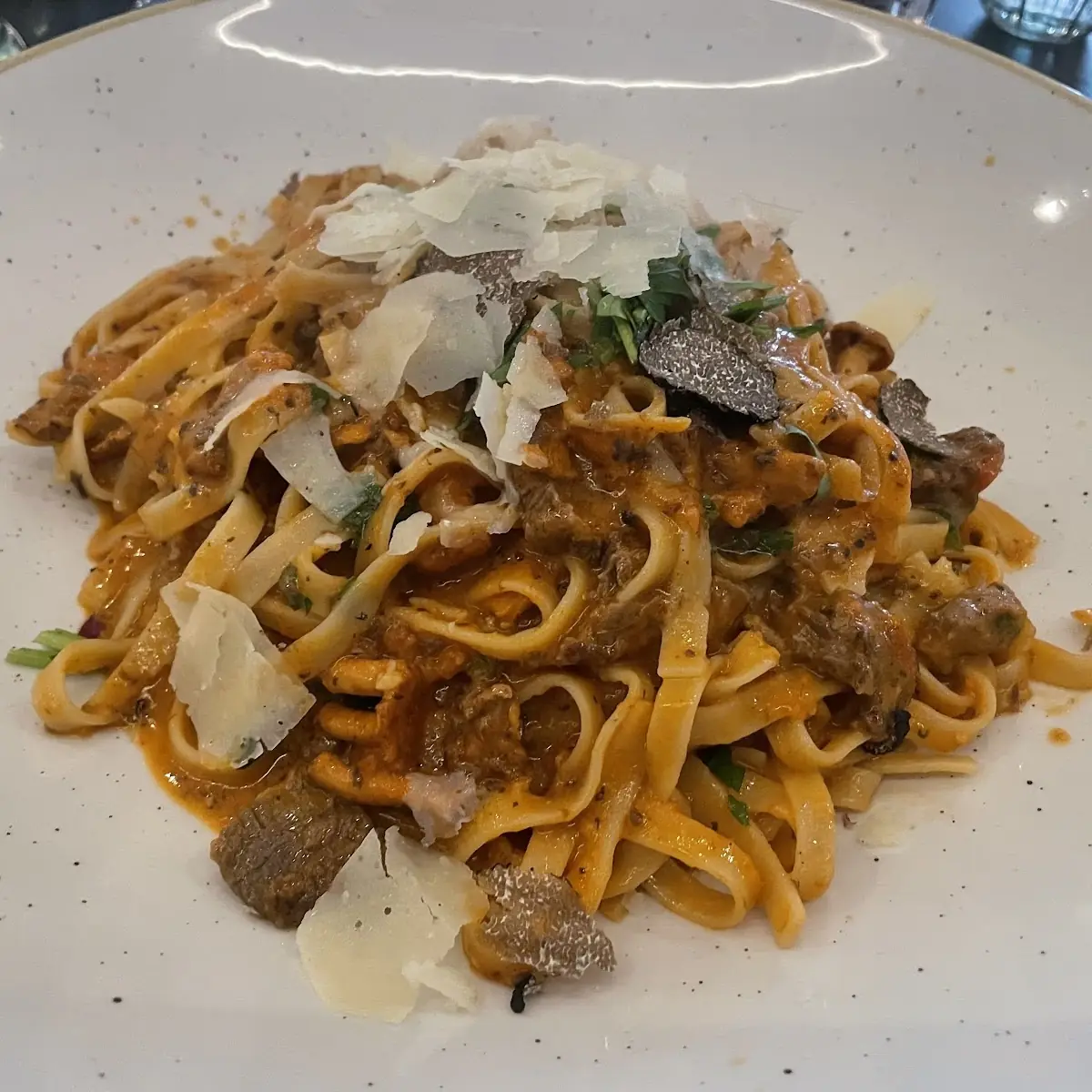 Pfifferlinge Eierschwammerla Mit Tagliatelle Und Parmesan Pikant