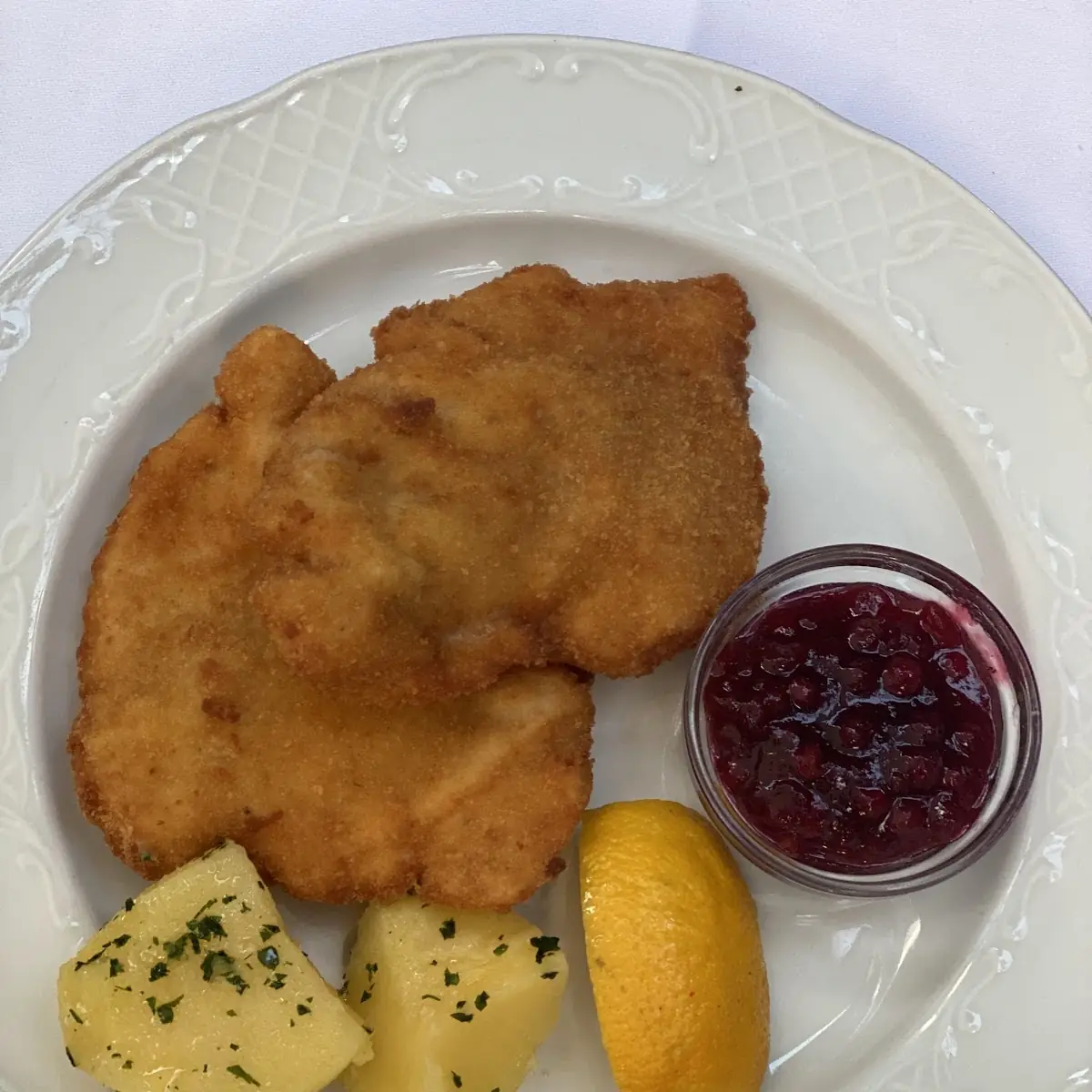 Gebackenes Hühnerfilet