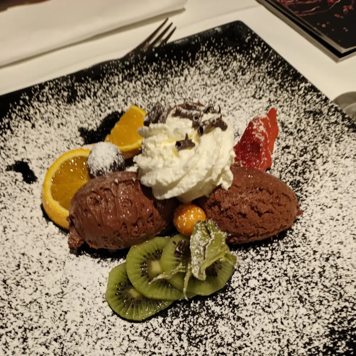 Schokoladen Mousse Au Chocolat