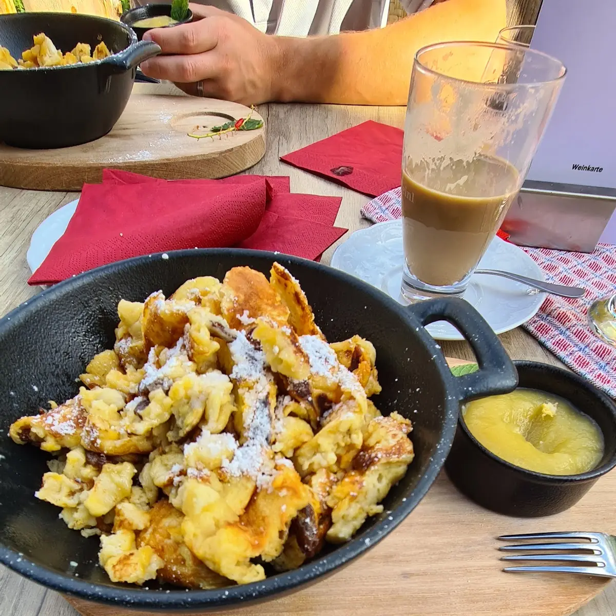 Kaiserschmarrn Mit Apfelmus