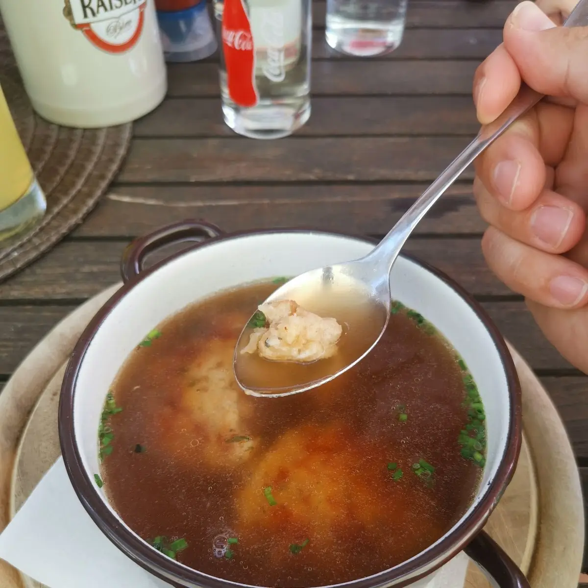 Kaspressknödel Suppe