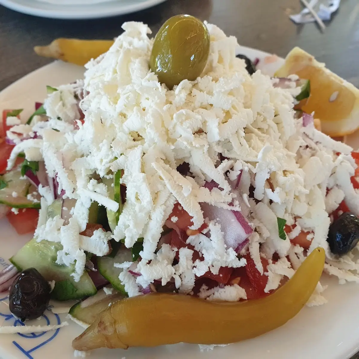 Salat Mit Schafskäse