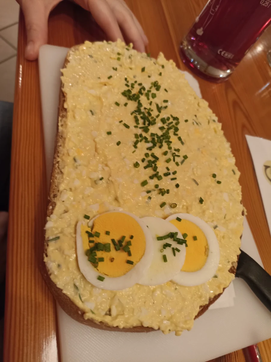 Eiaufstrichbrot