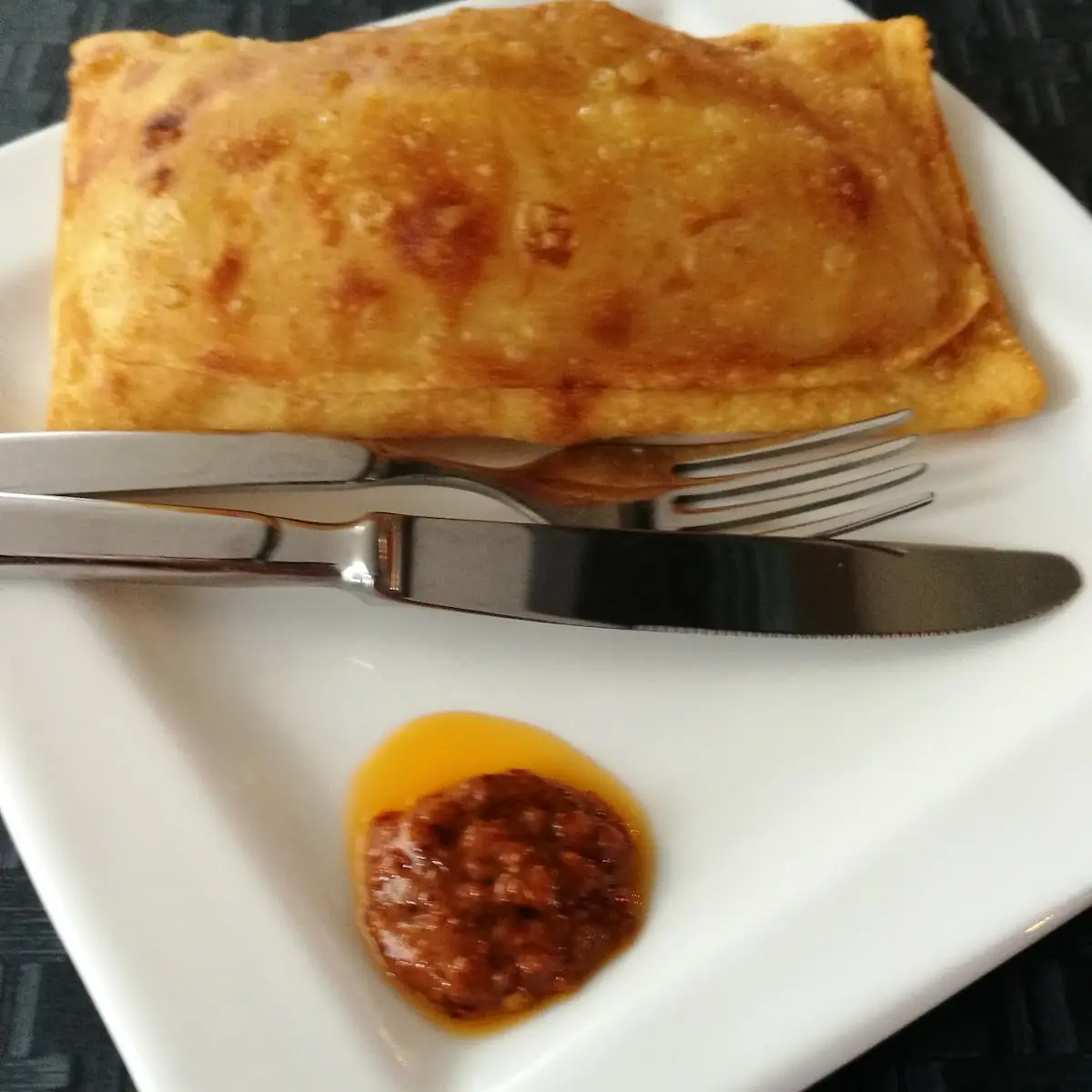 Frühlingsrolle Mit Fleisch