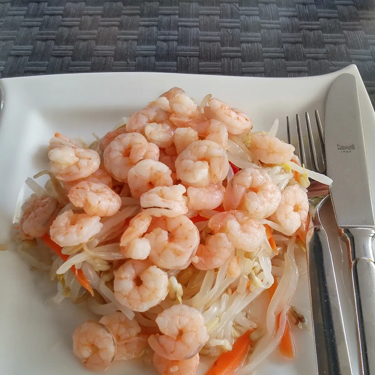 Shrimps Salat