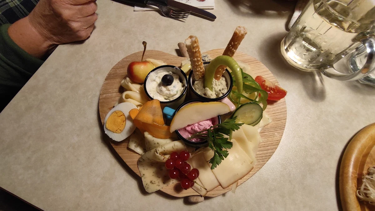 Vegetarische Brettljause
