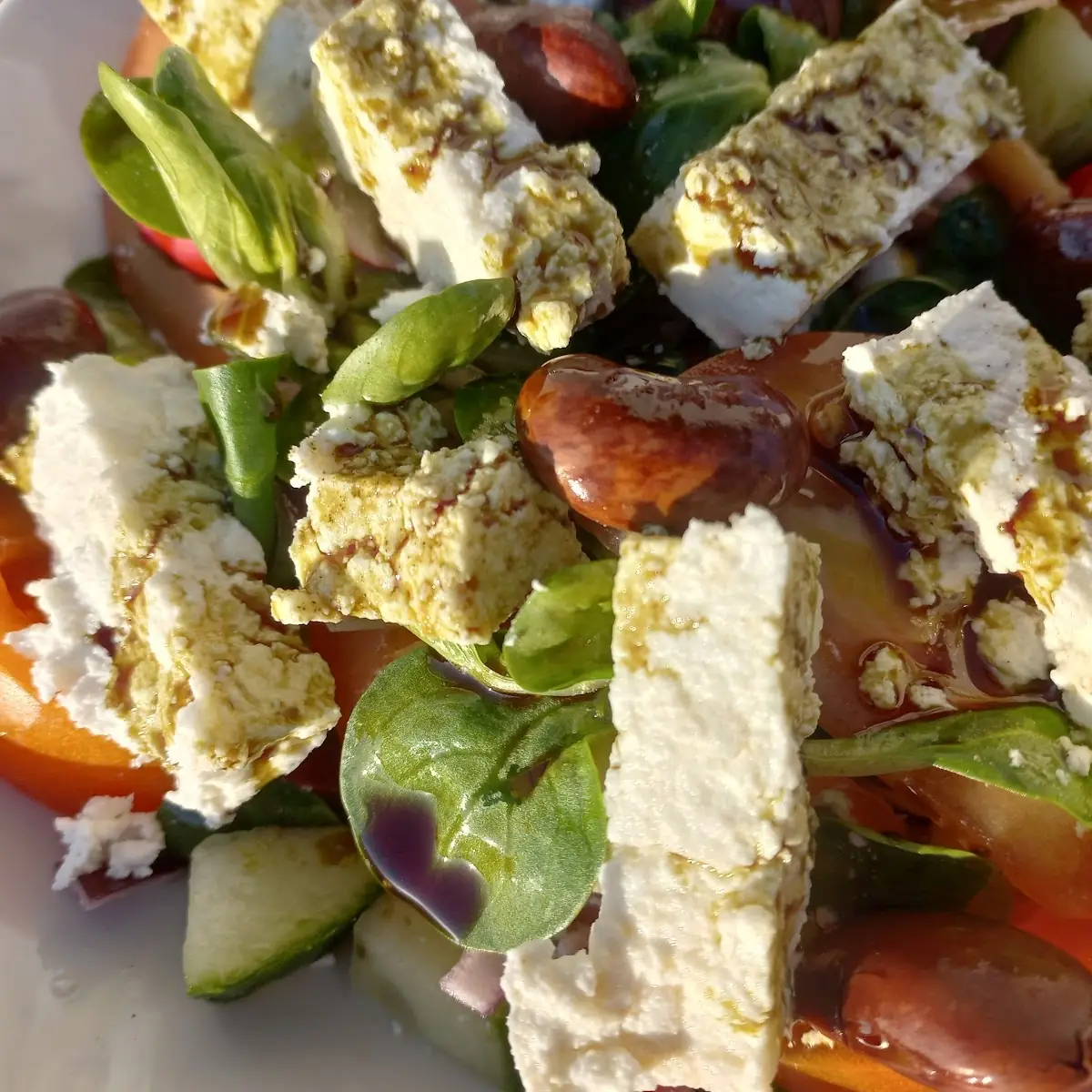 Ziegenkäsesalat