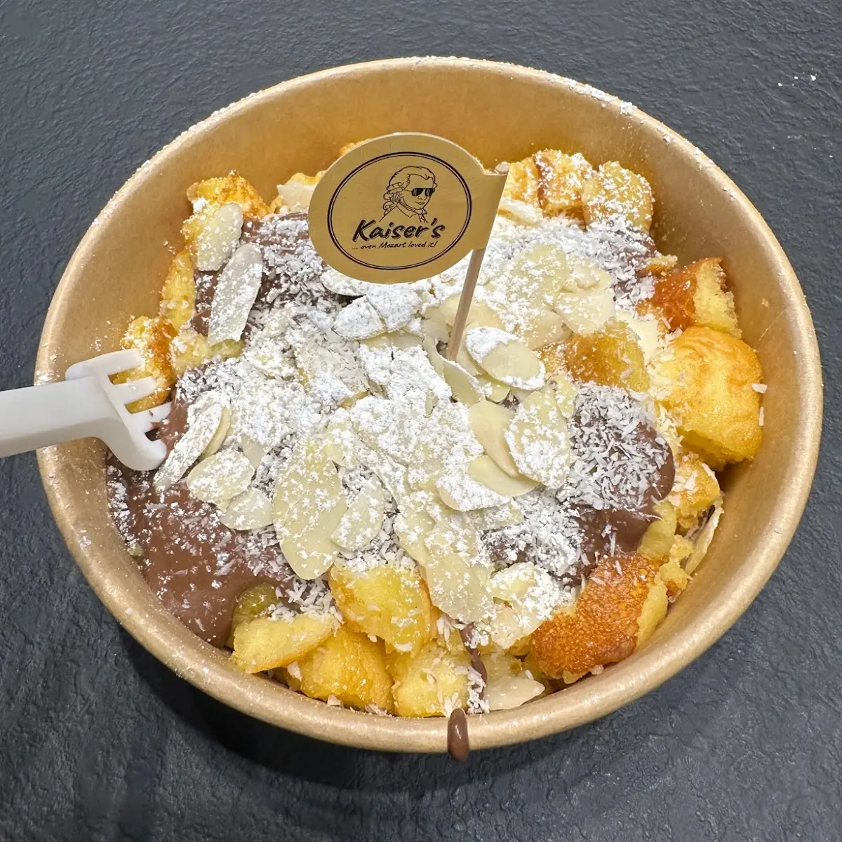 Kaiser's Nutella-lotus-vanille Kaiserschmarrn