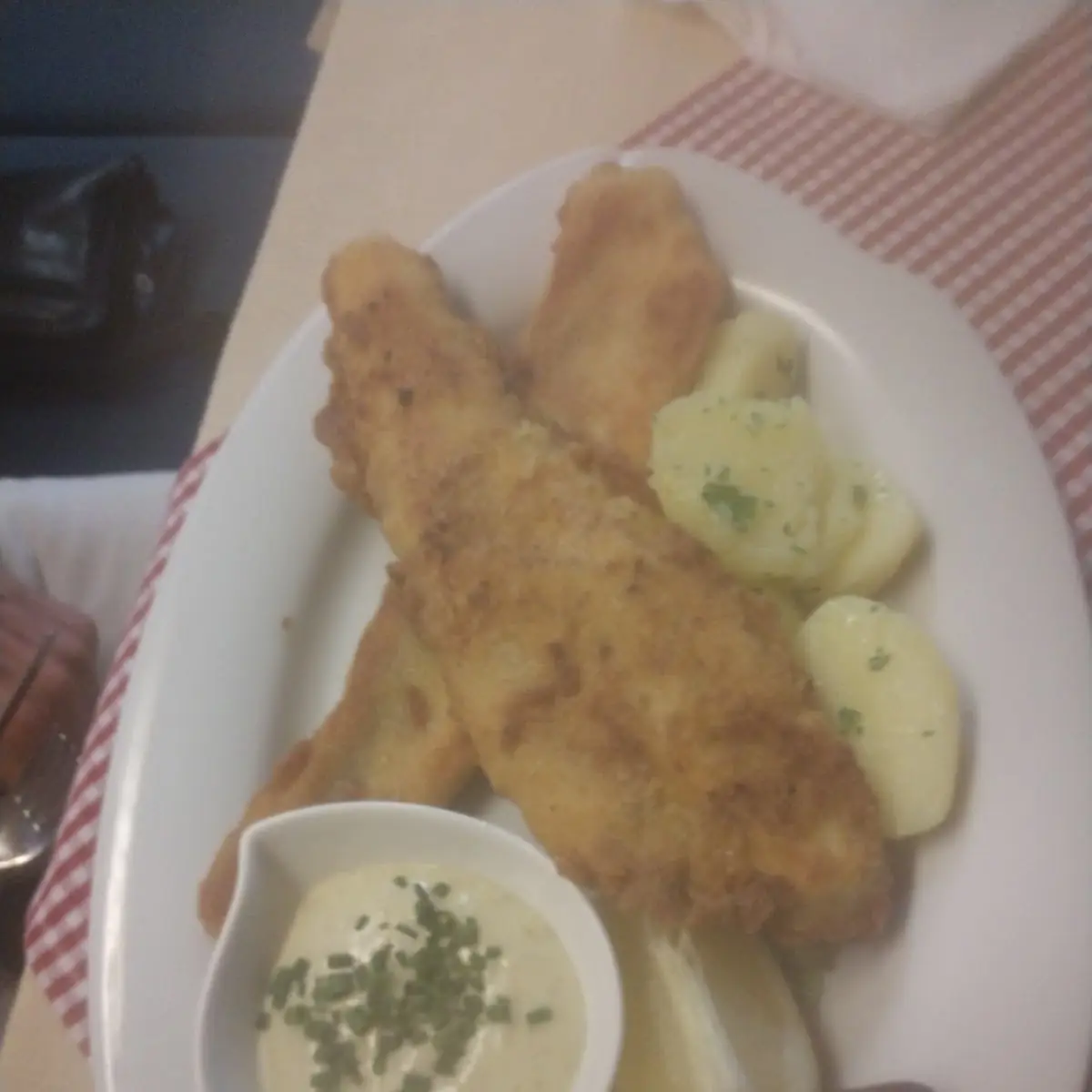 Schnitzel Mit Kartoffelsalat