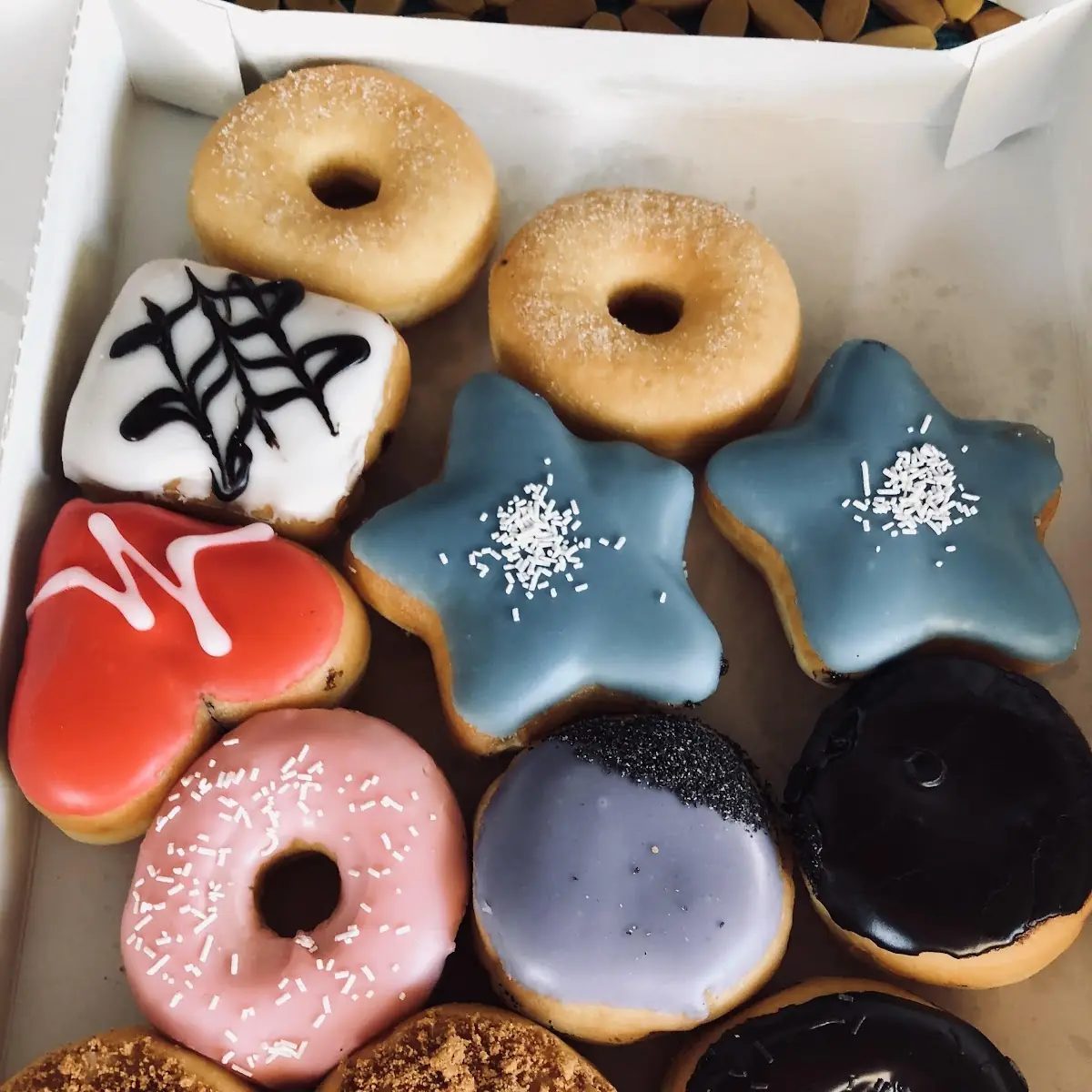 Assortierte Donuts