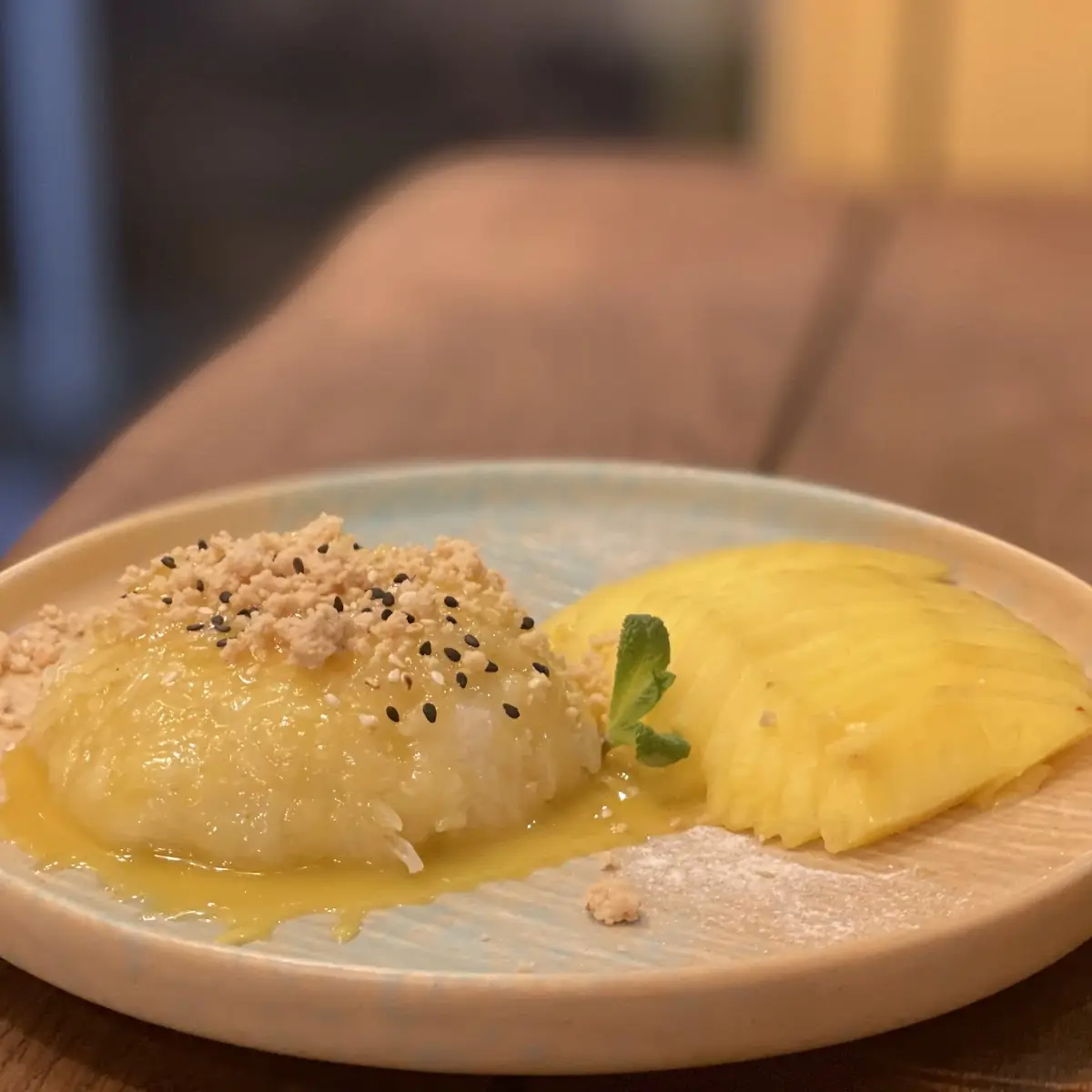 Klebreis Mit Mango