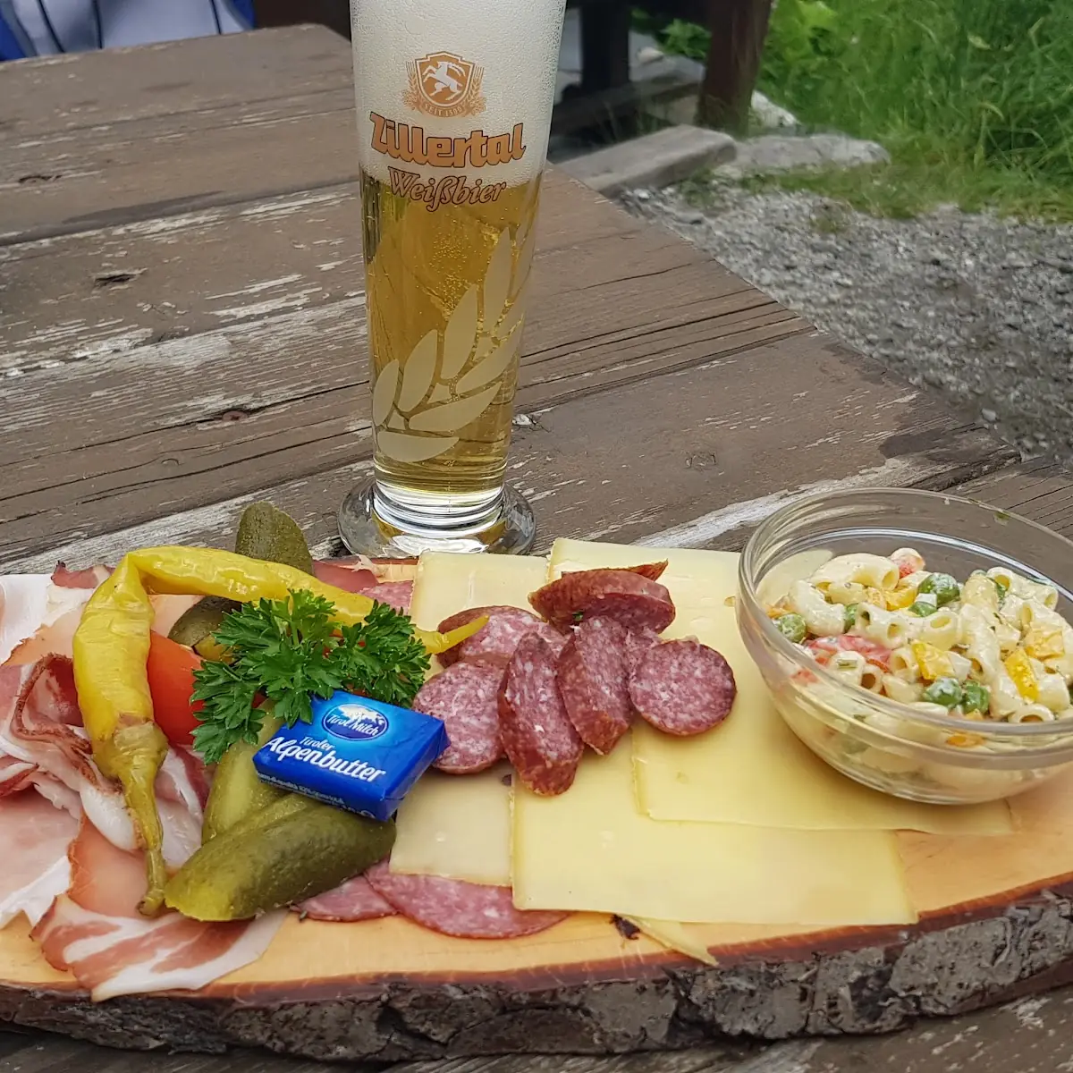 Schlegeis Brettl Jause