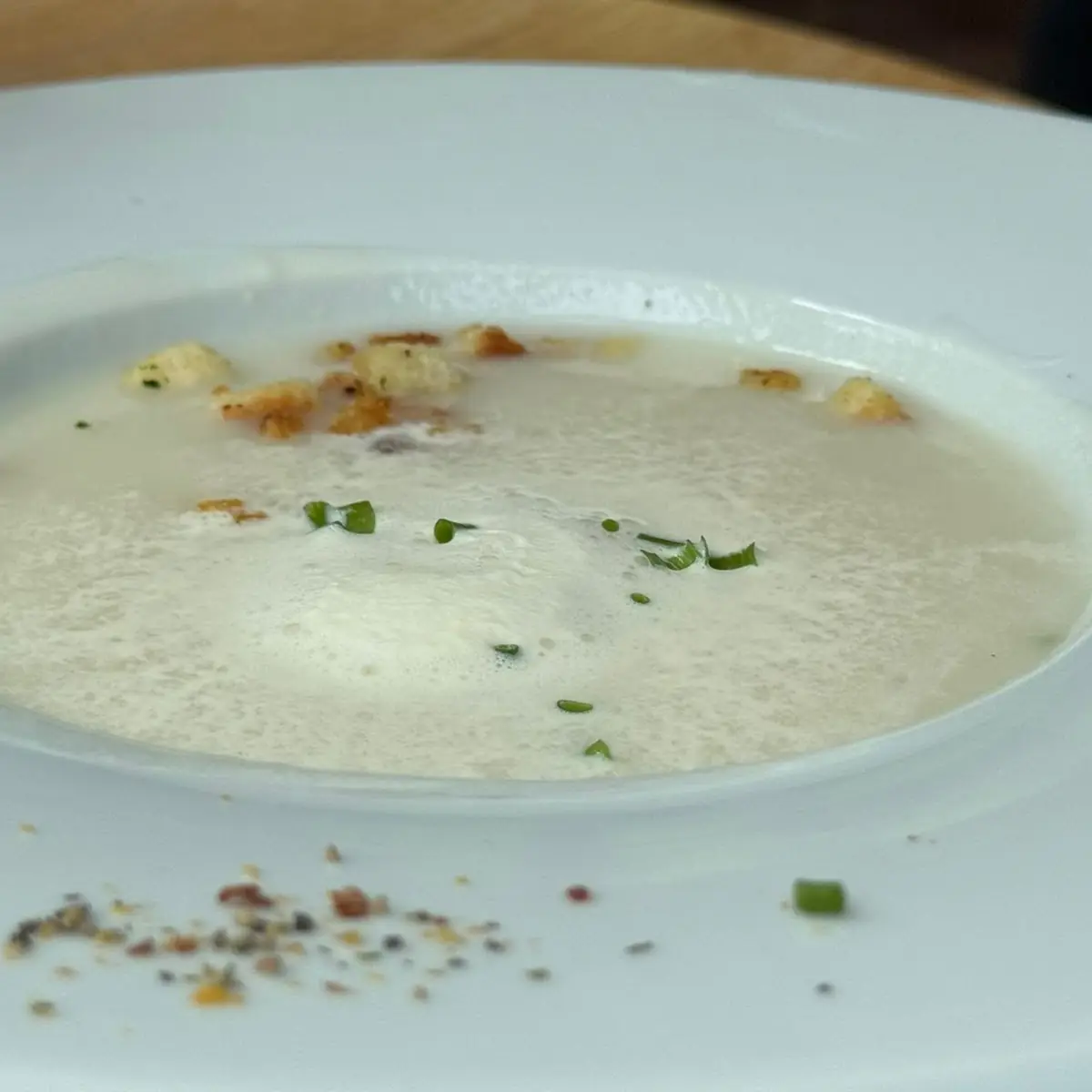 Spargelsuppe