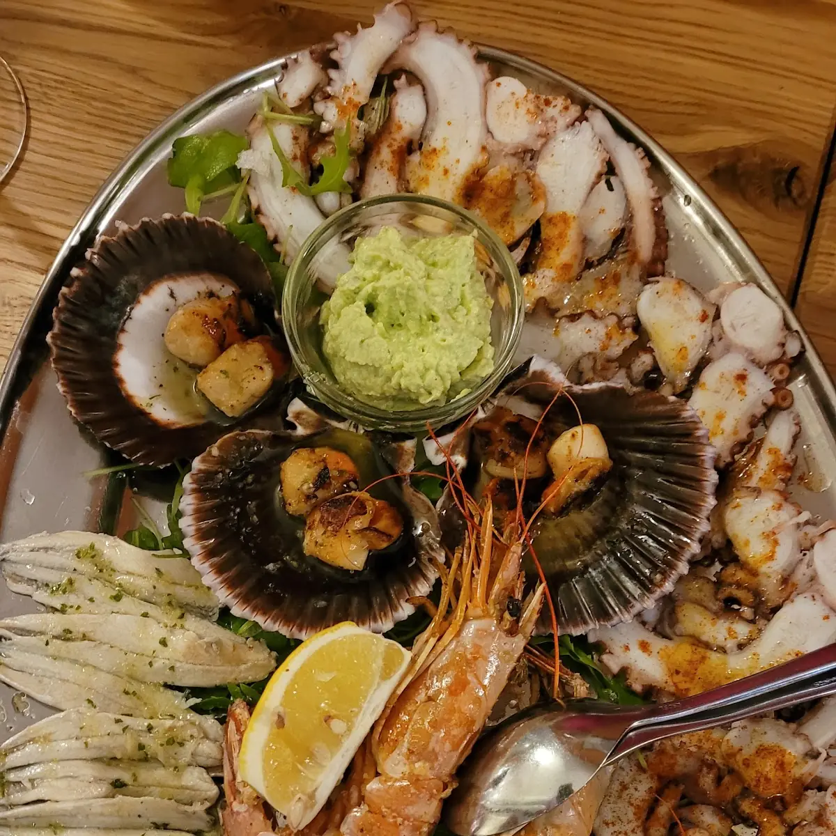 Gemischte Fisch Platte
