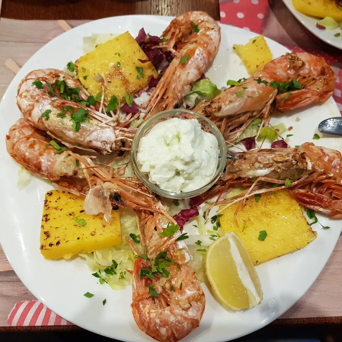 Scampi Alla Griglia