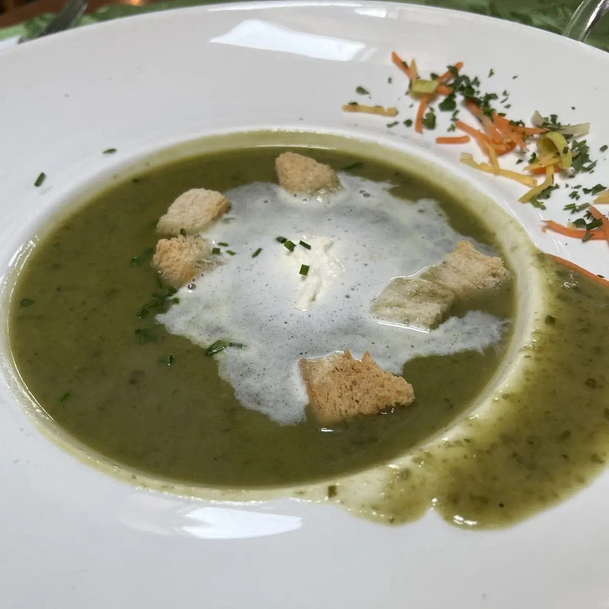 Bärlauchcremesuppe