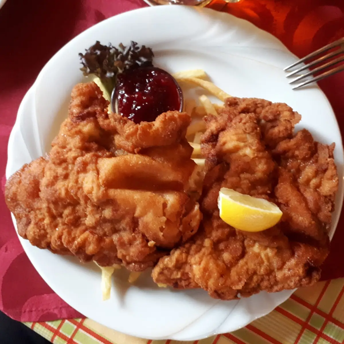 Huhn Schnitzel