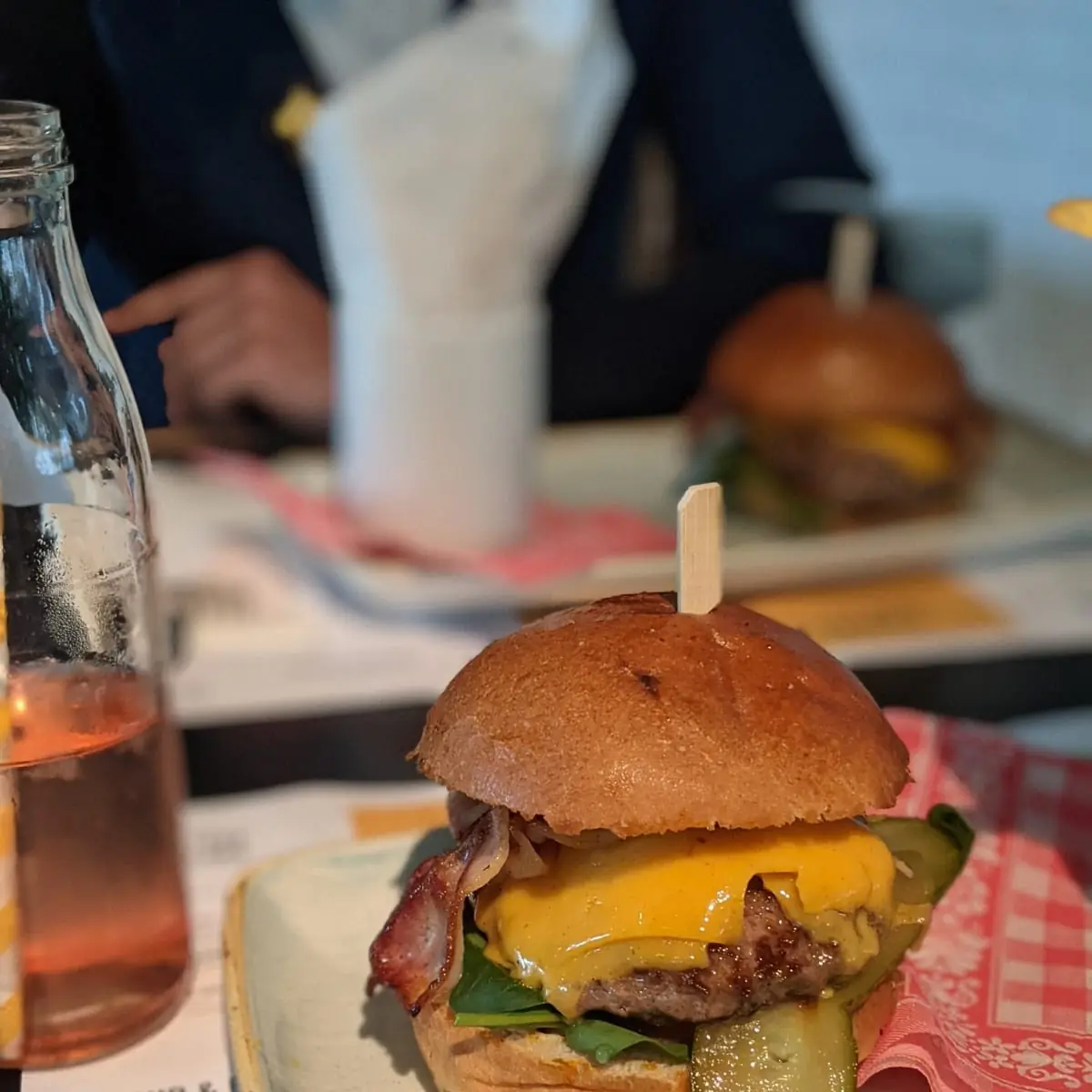 Cheddar Cheese Burger