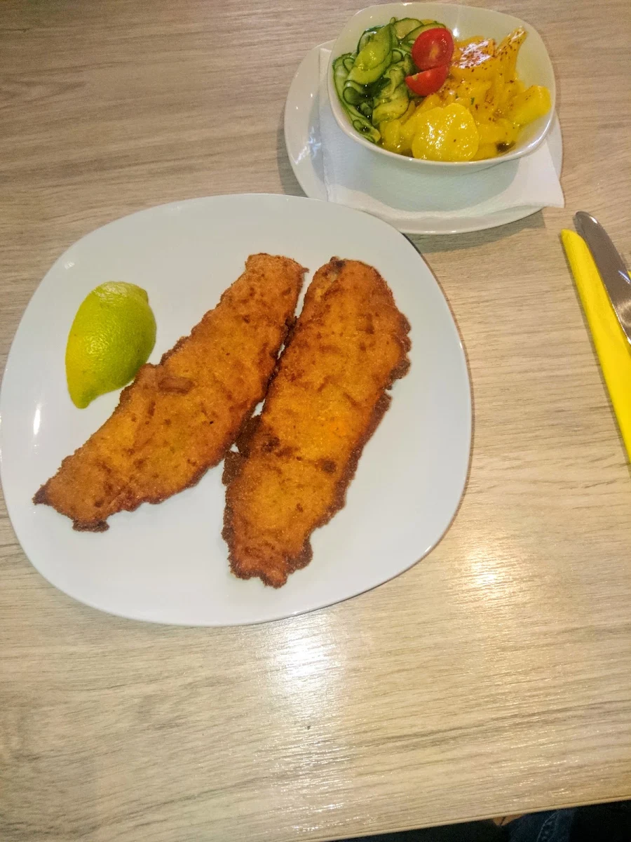 Gebackenes Kotelett