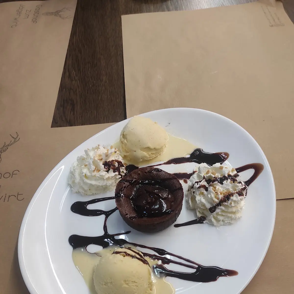 Schokolade Souffle