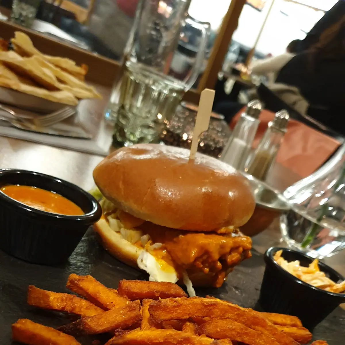 Omg Butter Chicken Burger